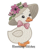 Little goose with hat