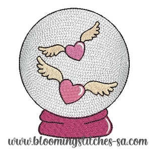 Love Snow Globe