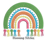 Mexican rainbow with tassels