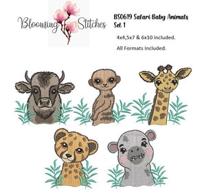 Safari Baby Animals SET 1