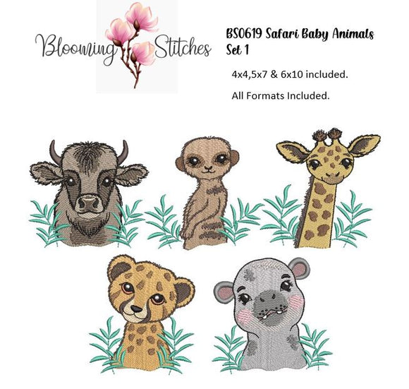 Safari Baby Animals SET 1