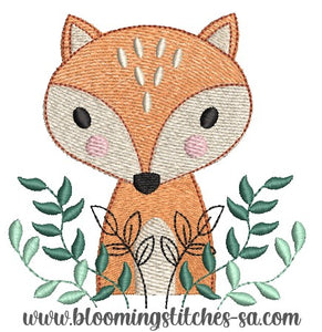 Safari Wreath Fox