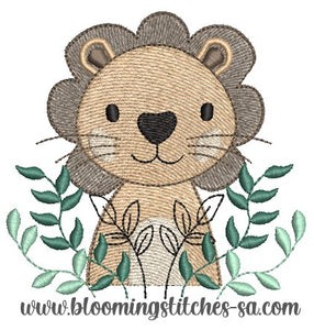 Safari Wreath Lion