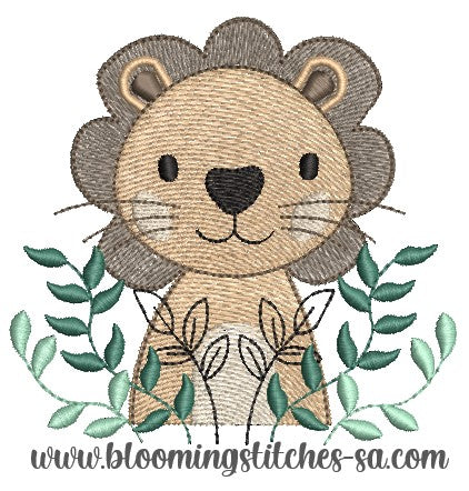 Safari Wreath Lion