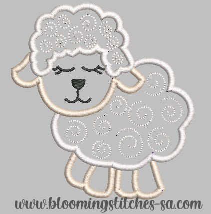 Sheep Boy Appliqué