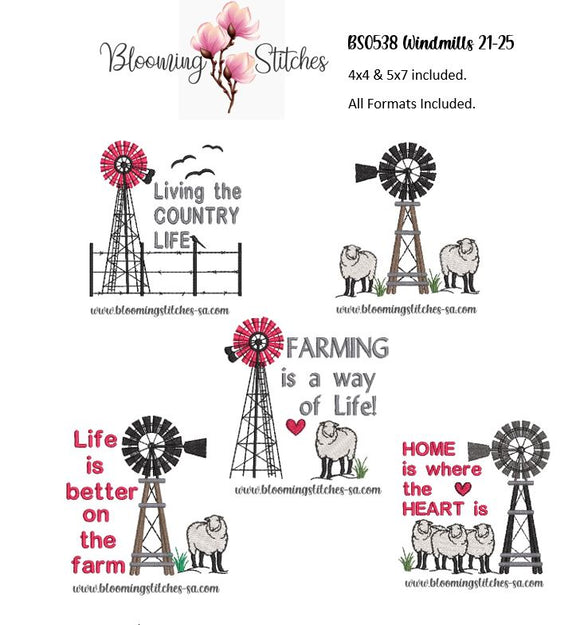 Windmills SET 3 (English)