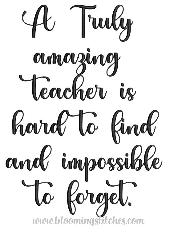 Amazing Teacher Saying