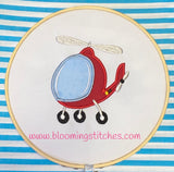 Helicopter Appliqué