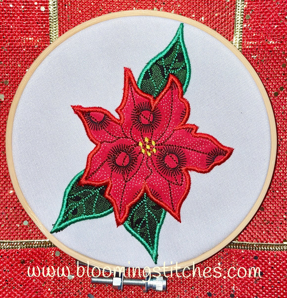 Poinsettia Appliqué