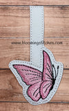 Butterfly Pink Key Fob