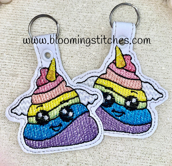 Unicorn Poop Keyfob