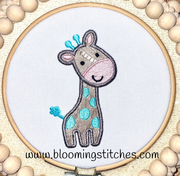 Appliqué Nursery Giraffe