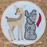 Tatty Teddy with deer 31