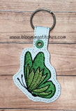 Butterfly Green Key Fob