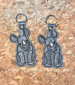 Rhino Calf Key Fob
