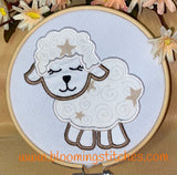 Sheep Boy Appliqué