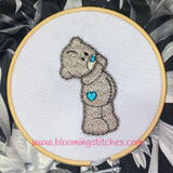 Tatty Teddy 4 Appliqué